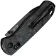 Kizer Drop Bear Folding Knife - 2.99" CPM-S35VN Black Blade Dark Matter Blue Fat Carbon Handle Cyclaire Knives and Tools