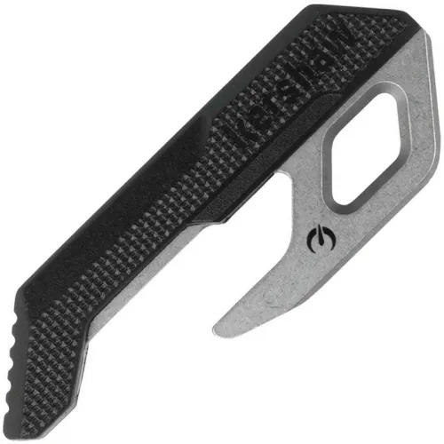 Kershaw 8825 Nacho Keychain Bottle Opener - 2" Long Stainless Steel Bottle Opener with Glass Filled Nylon Handle
