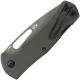 MKM Lov Folding Knife - 3" N690Co Tan Drop Point Blade Green Handle Cyclaire Knives and Tools