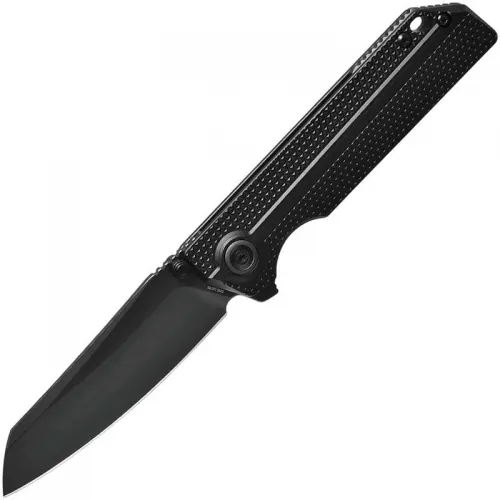 Oknife Ken Onion XEN-OAL Lightweight Folding Knife - 3.16" CPM-S45VN Black DLC Modified Sheepsfoot Blade