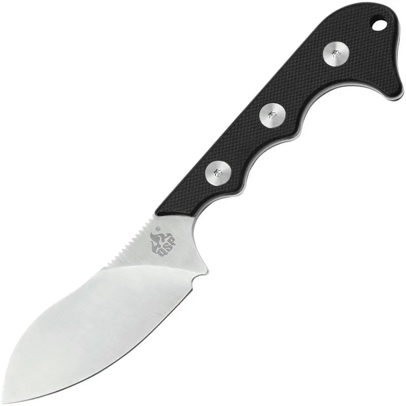 QSP Neckmuk Fixed Blade Neck Knife - 2.87" Blade, Black G10 Handle, Kydex Sheath Cyclaire Knives and Tools