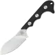 QSP Neckmuk Fixed Blade Neck Knife - 2.87" Blade, Black G10 Handle, Kydex Sheath Cyclaire Knives and Tools