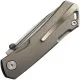 Real Steel Luna Maius Pocket Knife - 3.03" N690 Blade Milled Titanium Handle Cyclaire Knives and Tools