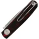 Real Steel G-Slip Compact UK EDC Pocket Knife - 2.75" Blade Damascus Red G10 Handle Cyclaire Knives and Tools