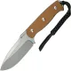 Sencut Knives Toxodon Fixed Blade Knife - 4.57" 9Cr18MoV Stonewashed DP Blade Brown G10 Handle Kydex Sheath with T-Clip Cyclaire Knives and Tools