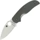 Spyderco Sage 1 Folding Knife - 3" Maxamet Satin Plain Blade Cool Gray G10 Handle Cyclaire Knives and Tools