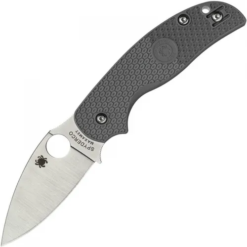 Spyderco Sage 5 Lightweight Folding Knife - 3" Maxamet Tool Steel Blade Grey Handle