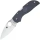 Spyderco Chaparral Lightweight Folding Knife - 2.8" CTS-XHP Plain Blade Grey Handle Cyclaire Knives and Tools