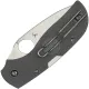 Spyderco Chaparral Lightweight Folding Knife - 2.8" CTS-XHP Serrated Blade Grey Handle Cyclaire Knives and Tools
