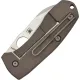 Spyderco Marcin Slysz Techno 2 Folding Knife 2.55" Blade Titanium Handle Cyclaire Knives and Tools