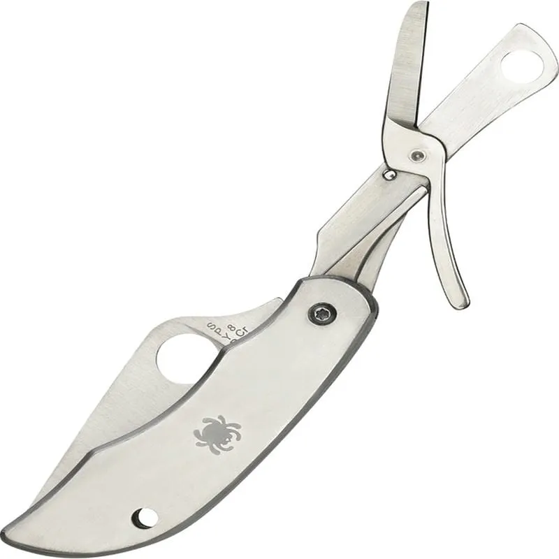 Spyderco ClipiTool Scissors -  2" Blade Stainless Steel Handle Cyclaire Knives and Tools