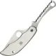 Spyderco ClipiTool Folding Knife with Plain and Serrated Blade Stainless Steel Cyclaire Knives and Tools