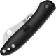 Spyderco Roadie UK EDC Slipjoint Folder 2.1" Plain Sheepsfoot Blade Black Handle Cyclaire Knives and Tools