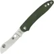 Spyderco Roadie UK EDC Slipjoint Folder 2.1" Plain Sheepsfoot Blade Olive Green Handle Cyclaire Knives and Tools