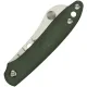 Spyderco Roadie UK EDC Slipjoint Folder 2.1" Plain Sheepsfoot Blade Olive Green Handle Cyclaire Knives and Tools
