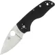 Spyderco Lil' Native UK EDC Slipjoint Folding Knife - 2.42" Blade Black G10 Handle Cyclaire Knives and Tools