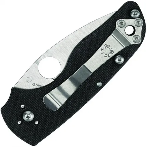 Spyderco Lil' Native UK EDC Slipjoint Folding Knife - 2.42" Blade Black G10 Handle