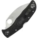 Spyderco Endela Wharncliffe Lightweight Folding Knife - 3.4" Serrated Blade, Black Handle Cyclaire Knives and Tools