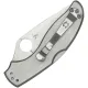 Spyderco UpTern Folding Knife Combo Blade Steel Handle Cyclaire Knives and Tools