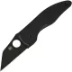 Spyderco MicroJimbo Folding Knife - 2.45" S30V Black DLC Blade Black G10 Handle Cyclaire Knives and Tools