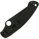 Spyderco Military 2 Folding Knife - 4" S30V Black DLC Plain Blade Black G10 Handle Cyclaire Knives and Tools