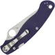 Spyderco Military 2 Compression Lock Folding Knife CPM-S110V Blade Blue/Purple G10 Handle Cyclaire Knives and Tools