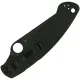 Spyderco Military 2 Folding Knife - 4" S30V Black DLC Serrated Blade Black G10 Handle Cyclaire Knives and Tools