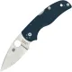 Spyderco Native 5 Folding Knife - 2.95" CPM-SPY27 Plain Blade Cobalt Blue G10 Handle Cyclaire Knives and Tools