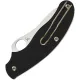 Spyderco UK Penknife - 3" CTS-BD1 Stainless Steel Drop Point Blade Black FRN Handle Cyclaire Knives and Tools