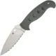 Spyderco Temperance Sprint Run Fixed Blade Knife - 4.46" CPM-CruWear SpyderEdge Blade Grey Handle Cyclaire Knives and Tools