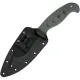Spyderco Temperance Sprint Run Fixed Blade Knife - 4.46" CPM-CruWear SpyderEdge Blade Grey Handle Cyclaire Knives and Tools