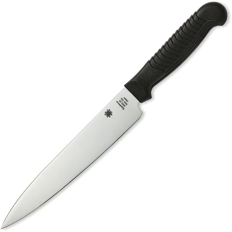 Spyderco Kitchen Utility Knife - 6.5" Blade Black Handle Cyclaire Knives and Tools