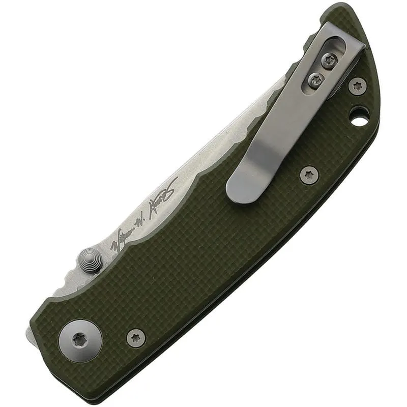 Spartan Blades Talos Folding Knife - 3.12" CTS-XHP Blade Textured Green G10 Handle Cyclaire Knives and Tools