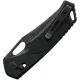 SRM Knives 9201-GB Folding Knife - 3.54" D2 Black Blade Black G10 Handle Crossbar Lock Cyclaire Knives and Tools