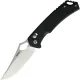 SRM Knives 9202 Folding Knife - 3.54" D2 Trailing Point Blade Black G10 Handle Crossbar Lock Cyclaire Knives and Tools