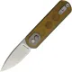 Vosteed Corgi Pup Trek Lock Knife - 2.37" CPM-S35VN Satin DP Blade PEI Ultem Handle Cyclaire Knives and Tools