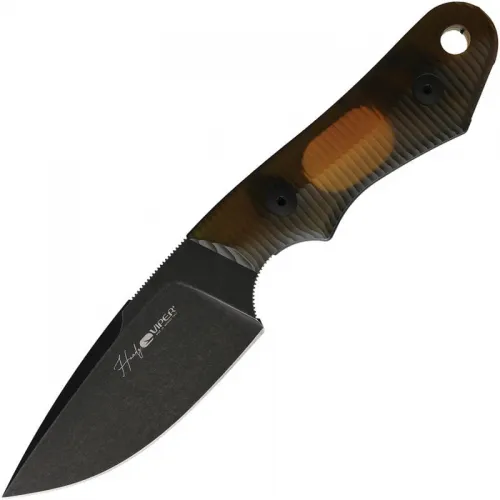 Viper Knives Handy Fixed Blade Knife - 3.3" CPM-MagnaCut Black Blade 3D Machined Ultem Handle