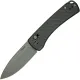 We Knife DBK Dutch Bushcraft NightBlade - 2.98" CPM-20CV Grey Blade Tiger Stripe Flamed Titanium Handle Cyclaire Knives and Tools