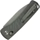 We Knife DBK Dutch Bushcraft NightBlade - 2.98" CPM-20CV Grey Blade Tiger Stripe Flamed Titanium Handle Cyclaire Knives and Tools