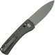 We Knife DBK Dutch Bushcraft NightBlade - 2.98" CPM-20CV Grey Blade Tiger Stripe Flamed Titanium Handle Cyclaire Knives and Tools