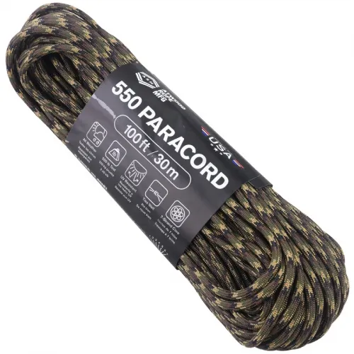 Atwood Rope MFG Premium 550 Paracord - Ground War - 100ft 