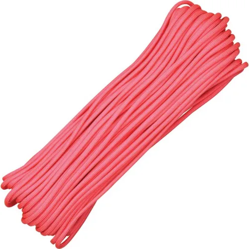 Atwood Rope MFG Premium 550 Paracord - Pink - 100ft 