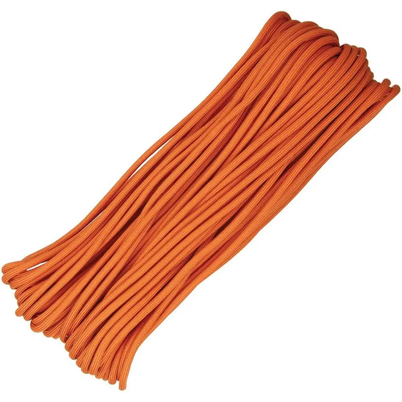 Atwood Rope MFG Premium 550 Paracord - Burnt Orange - 100ft  Cyclaire Knives and Tools