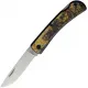 Bear & Son Farmhand Bigfoot - 2.63" Satin Stainless Steel Blade Black Aluminium Handle with Autumn Big Foot Artwork Cyclaire Knives and Tools