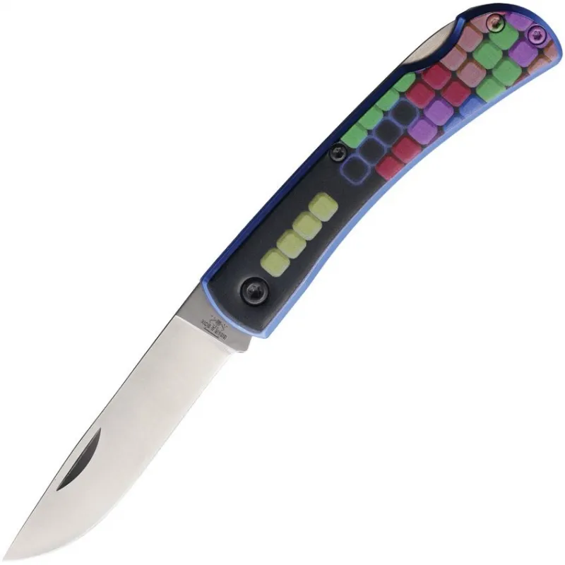Bear & Son Farmhand Lockback Knife Gamer Edition - 2.63" Stainless Steel Blade Aluminium Handle Cyclaire Knives and Tools