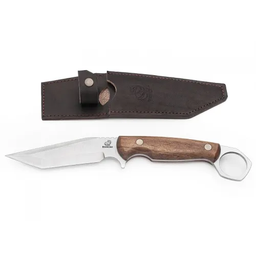 BeaverCraft CGK1 Camp Knife - 4.72" X50CrMoV15 Stainless Steel Blade Leather Sheath
