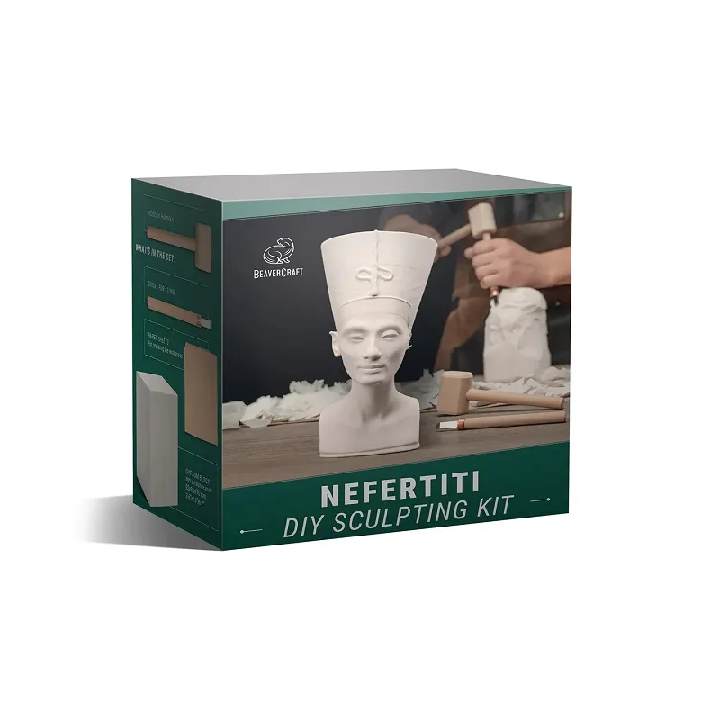 BeaverCraft Nefertiti DIY Sculpting Kit Cyclaire Knives and Tools