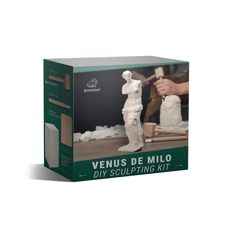 BeaverCraft Venus de Milo DIY Sculpting Kit Cyclaire Knives and Tools