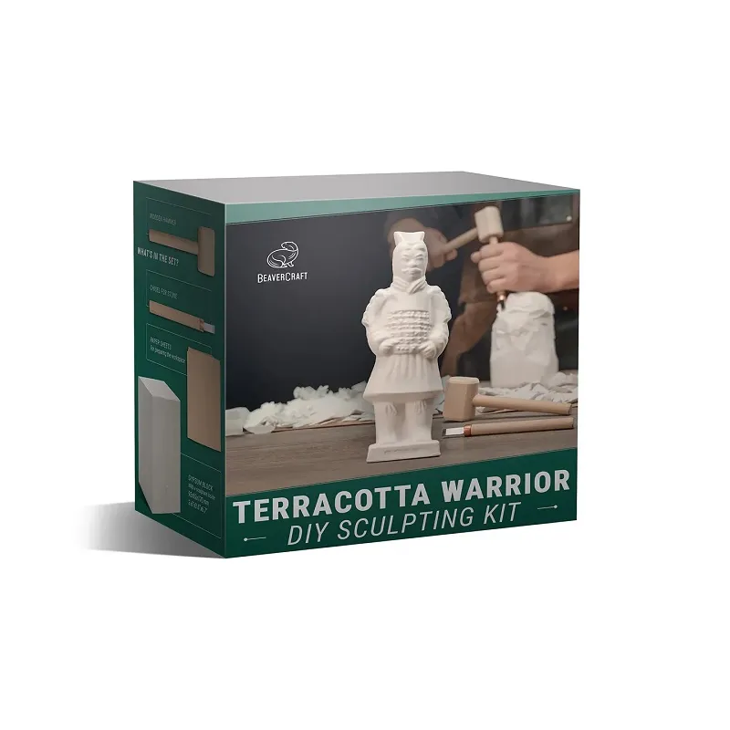 BeaverCraft Terracotta Warrior DIY Sculpting Kit Cyclaire Knives and Tools