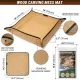 BeaverCraft Hobby Work Mat - Wood Chip Catcher for Carvings and Craft Cyclaire Knives and Tools